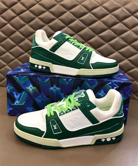 louis vuitton dames sneakers groen|Louis Vuitton sneakers men price.